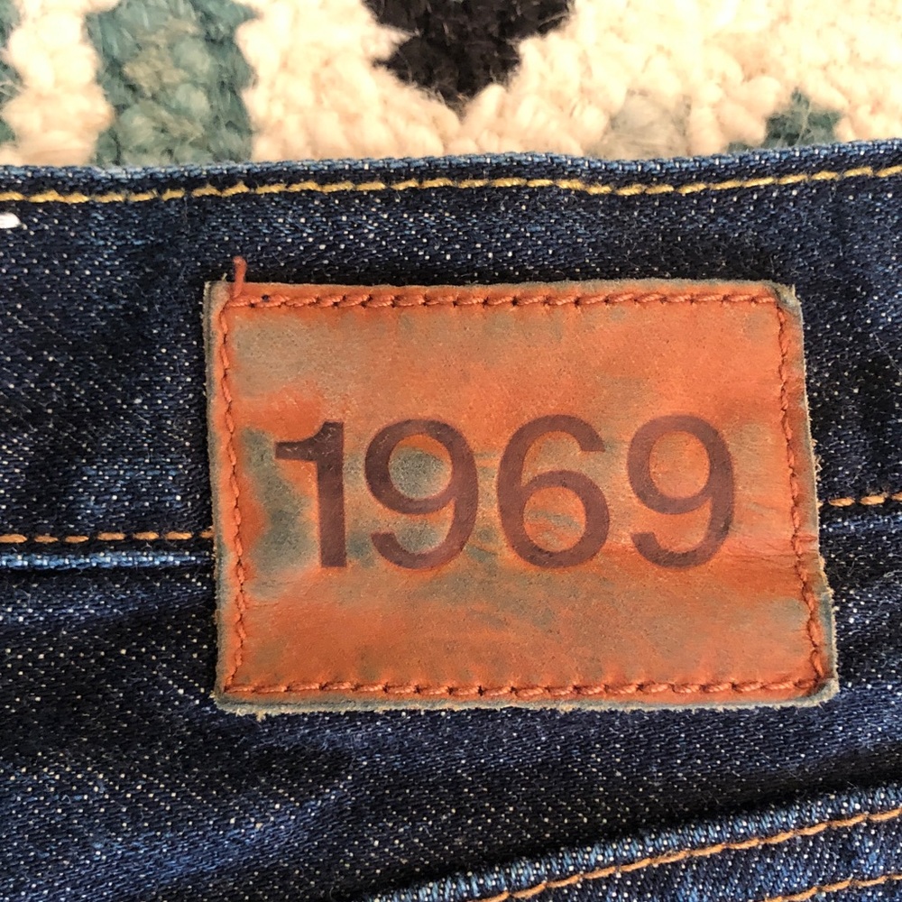 Gap Men's Japanese Raw Selvedge Denim Jeans 33x30 - Picture 6 of 16